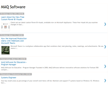 Tablet Screenshot of news.maqsoftware.com